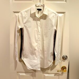 J. Crew Cream Button-Up Shirt